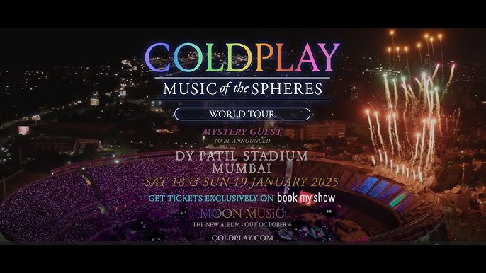Upcoming International Concerts in India 2024-2025: Coldplay, Dua Lipa, Lollapalooza, and More!