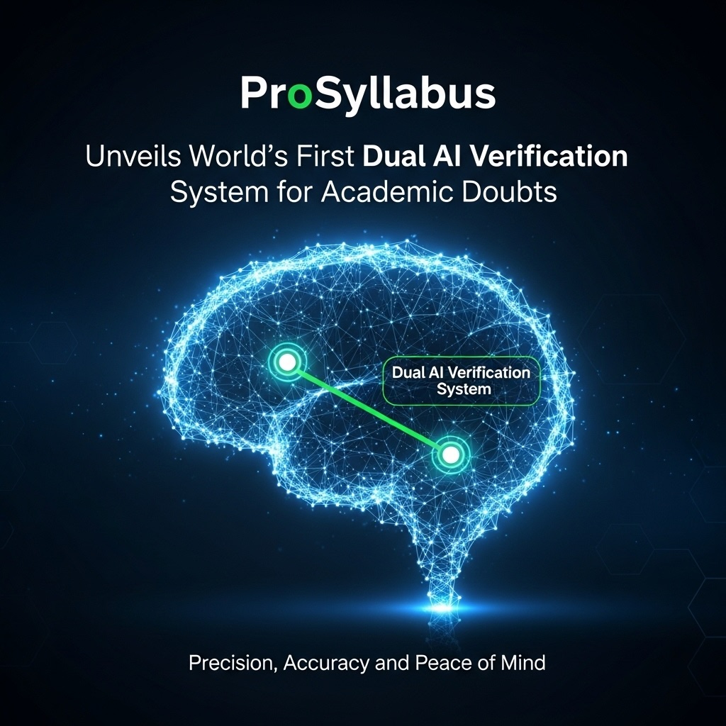 Prosyllabus Unveils World's First Dual AI Verification System for Academic Doubts