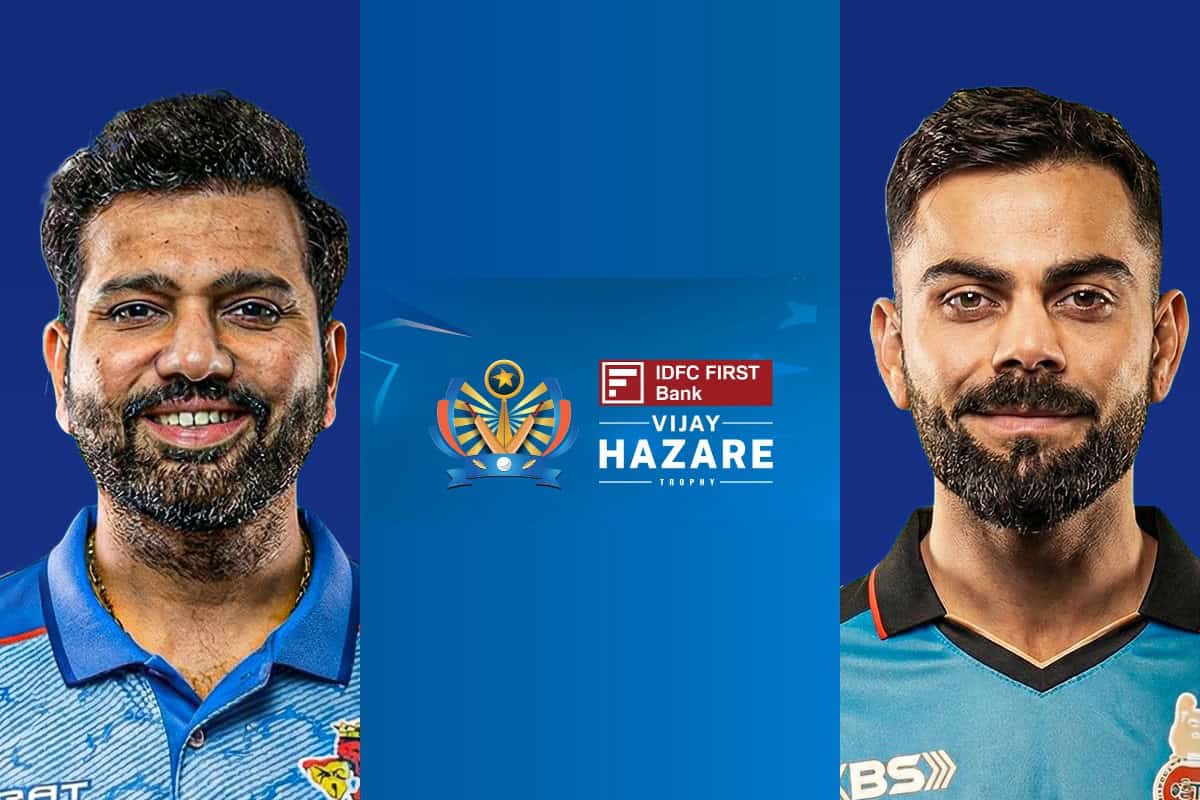  Virat Kohli 131 & Rohit Sharma 155* in Vijay Hazare 2025: Twin Centuries, Records Broken, Full Scorecard 