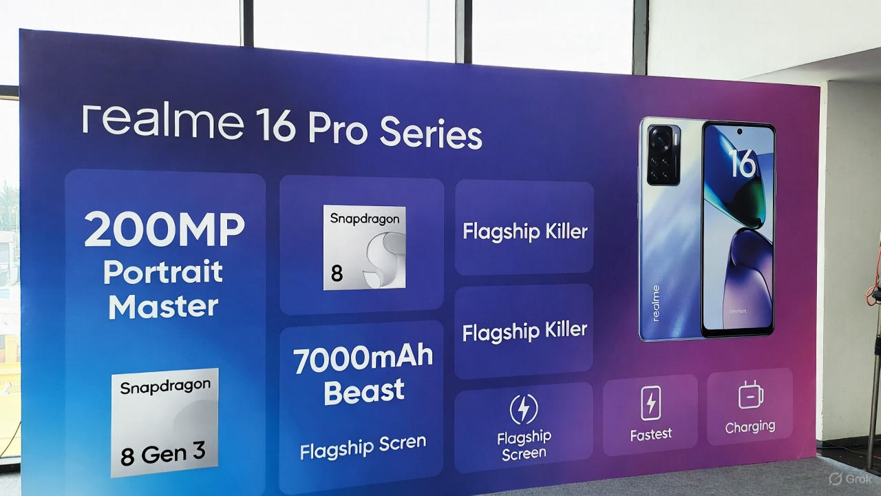  Realme 16 Pro Series Launch January 6: 200MP Camera 7000mAh Battery 1.5K Display India Price Specs Full Details