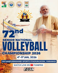 72nd Senior National Volleyball Championship 2026 Varanasi: Full Schedule Live Streaming Dr Sampurnanand Stadium Teams Players Results