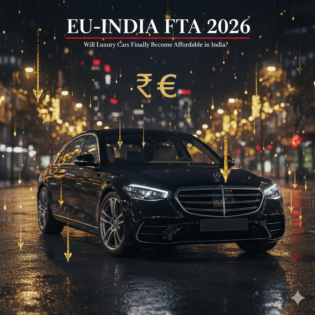 Today vs Tomorrow: Car Prices in India Before and After EU-India FTA – Will Luxury Cars Like BMW, Mercedes & Audi Become Affordable?