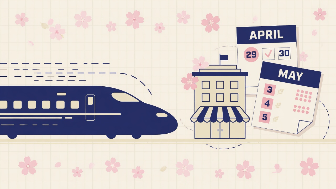 Golden Week Japan hotel and Shinkansen booking window for overseas visitors