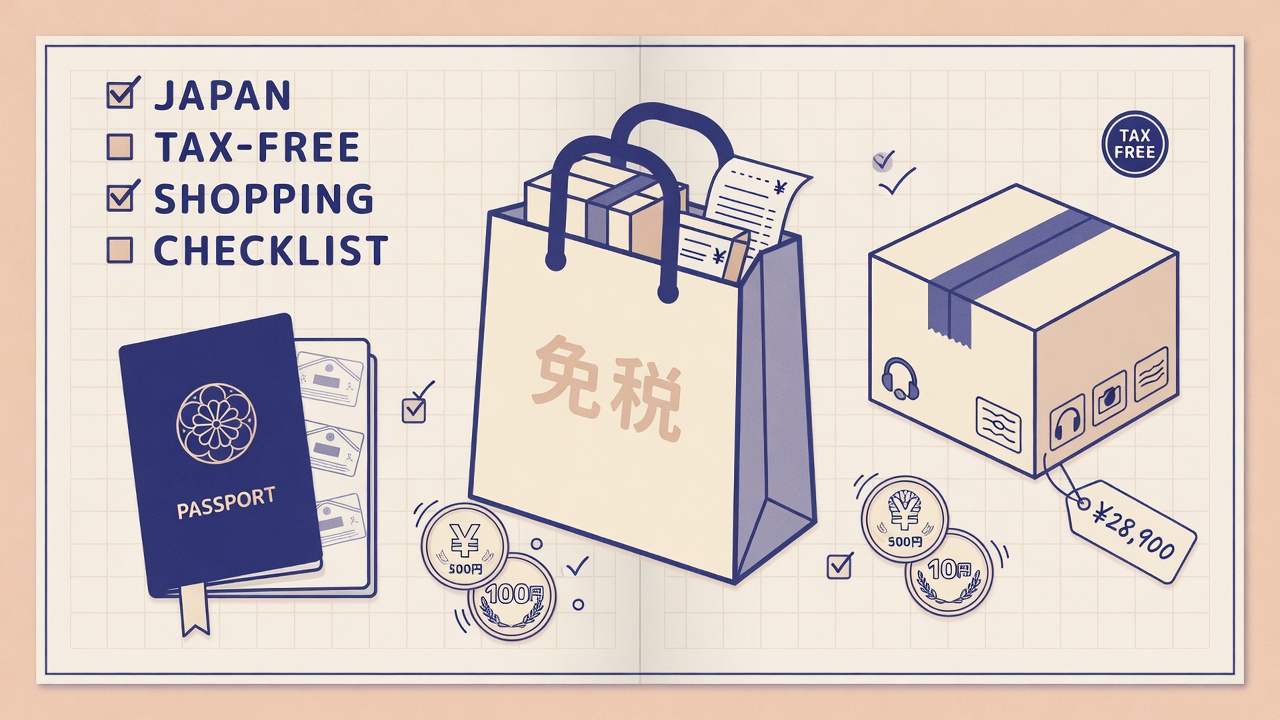 Japan tax-free shopping checklist for overseas visitors