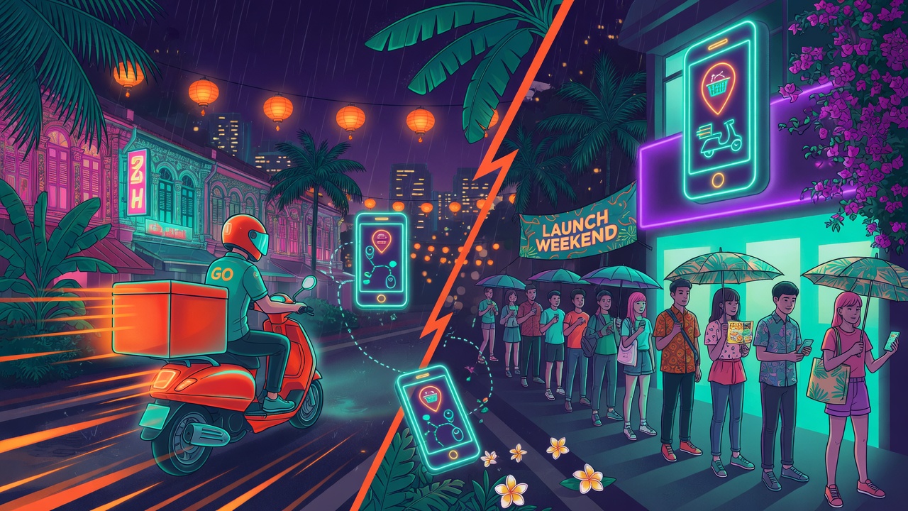 Singapore phone launch weekend queue vs delivery checklist