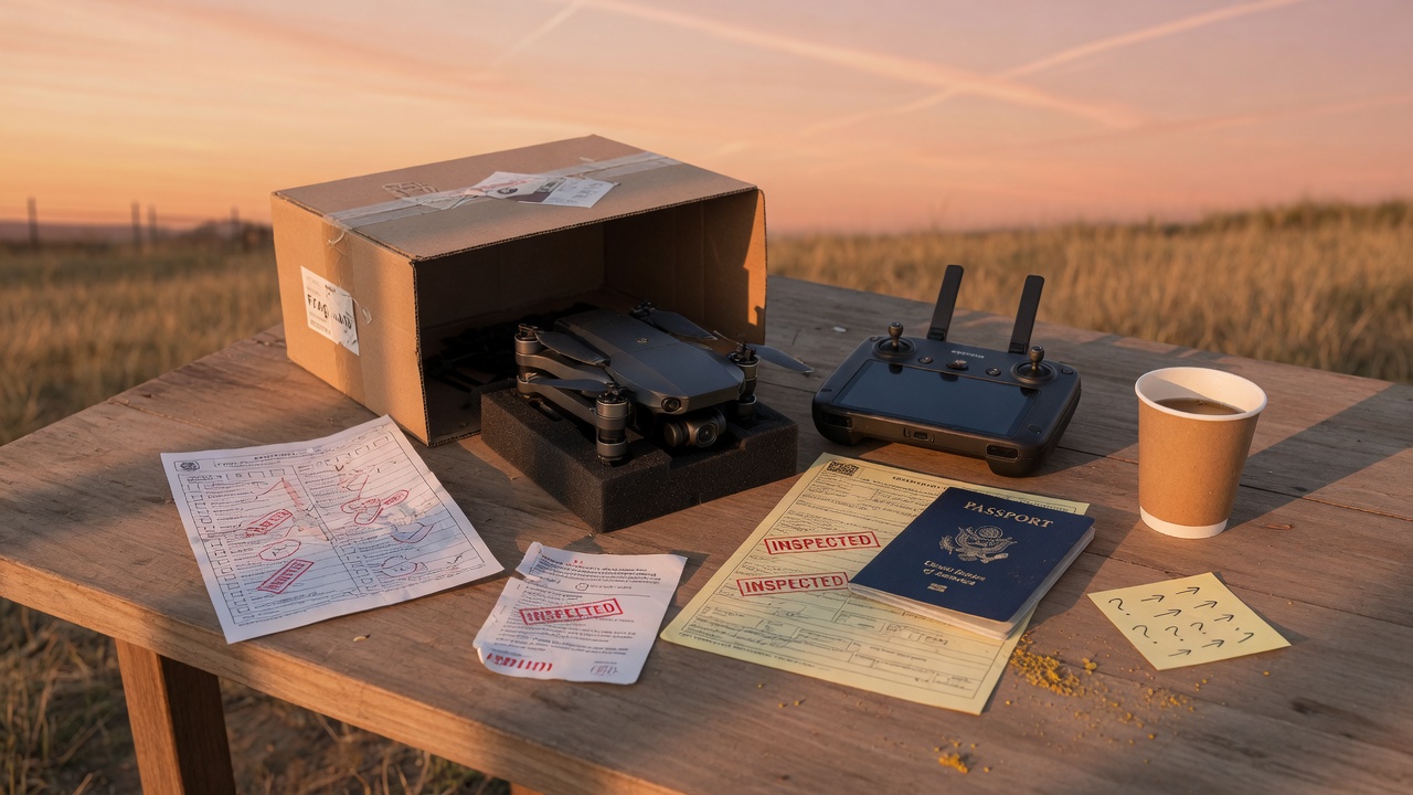 US camera drone launch grey-import warranty risk checklist