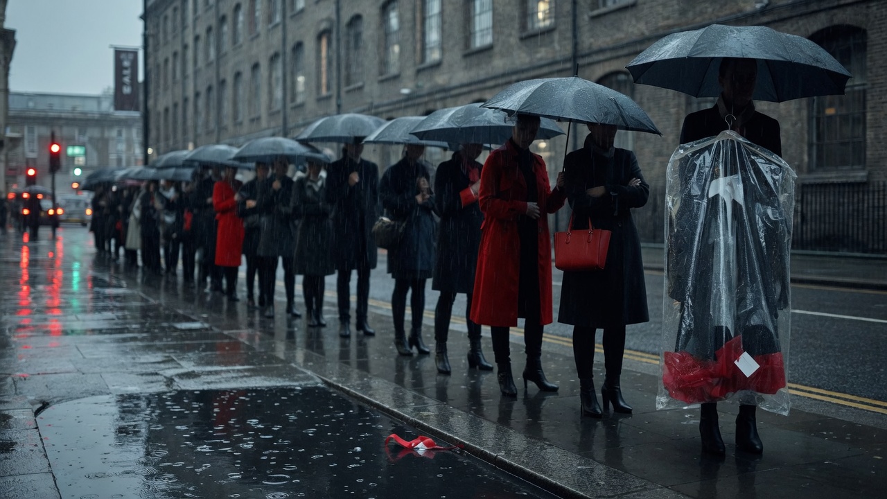 UK fashion week sample sale entry queue checklist